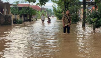 Banjir Juga Terjang Kecamatan Ponorogo Kota, 10 Rumah Terendam