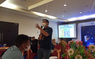 Sosialisasi Semarak Cinta, Bangga dan Paham Rupiah di Madiun