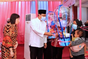 Gus Ipul Resmikan Layanan Terpadu Angsal Gisi untuk Balita Kota Pasuruan