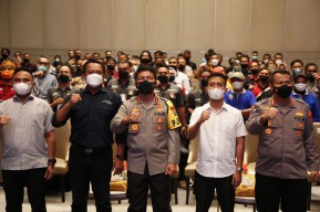 Polda Jatim Gandeng Influencer Surabaya Ajak Masyarakat Bijak Bermedsos