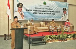 Kader Pembangunan Manusia se Kota Pasuruan Dilatih Turunkan Angka Stunting