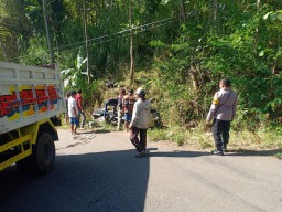 Kronologi Pikap Bermuatan 5 Ribu Telur Bebek Terjun ke Jurang Biting Ponorogo
