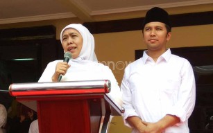 Survei Poltracking: Masyarakat Puas Kinerja Gubernur Jatim Khofifah-Wagub Emil