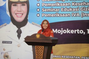 Pemkot Mojokerto Launching Posbindu, Ning Ita: Harapannya ASN Sehat