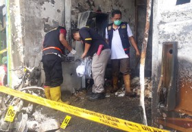 Kebakaran SPBU Mini Sidoarjo, Korban Sempat Sembunyi di Kamar Mandi