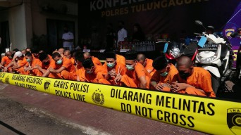Selama 2 Bulan, 35 Tersangka Narkoba di Tulungagung Digulung Polisi
