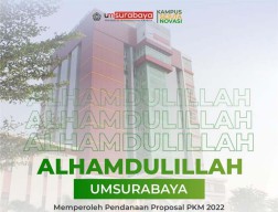 UM Surabaya Peraih PKM Terbanyak dari 9 PTS di Kota Pahlawan