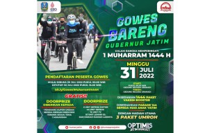 Ayo Gowes Bareng Gubernur Jatim Rek! Serba Gratis, Bawa Pulang Hadiahnya