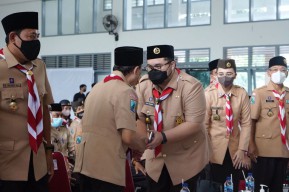 Mas Dhito Minta Pramuka Jadi Ekskul Wajib untuk Membentuk Karakter Anak Bangsa