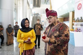 Mas Dhito Ikut Jadi Sales, Produk UMKM Kabupaten Kediri Ludes Terjual