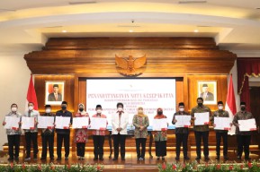Wakil Wali Kota Pasuruan Hadiri Deklarasi Jejaring Panca Mandala Jatim