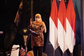 Buka Jatim Kominfo Festival 2022, Khofifah Kutip Pesan Jack Ma Soal UMKM