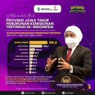 Penurunan Kemiskinan di Jatim Tertinggi Nasional, Khofifah Belum Puas