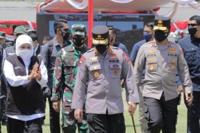 Peringatan Hari Bhayangkara ke-76, Khofifah: Mari Perkuat Sinergi