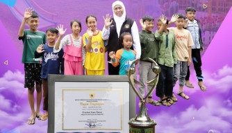 Dua Tahun Berturut-turut, Jawa Timur Raih Penghargaan Provinsi Layak Anak