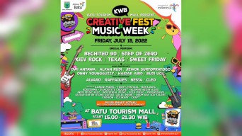 Mulai Besok, Dinas Pariwisata Kota Batu Gelar KWB Creative Fest & Music Week