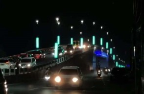 Terlalu! Belasan Lampu Penerangan Jalan di Raya Waru Sidoarjo Hilang, Dicuri?