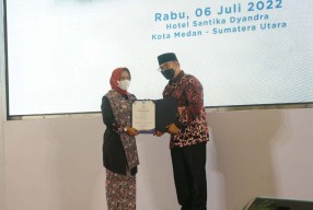 Angka Stunting Kota Mojokerto Terendah ke 2 Nasional, Ning Ita Raih Penghargaan