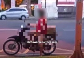 Viral Video Pemotor Onani Depan Wanita, Disebut di Banyuwangi