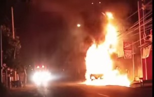 Lagi, Pikap Bermuatan BBM Terbakar di Paciran Lamongan