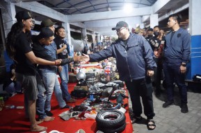 Ribuan Rider Berkumpul di Kediri Panjalu Scooter Fest bersama Mas Dhito