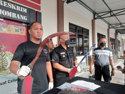 Onar saat Malam Pengesahan Warga Perguruan Silat di Jombang, 48 Orang Diamankan