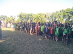 Keseruan Lomba Tradisional Siswa SD Se-Kabupaten Bojonegoro