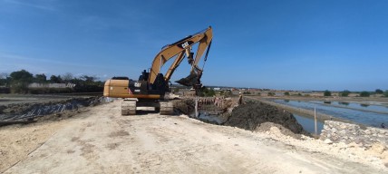 Mengintip Progres Pembangunan Jalan Lingkar Selatan di Sampang