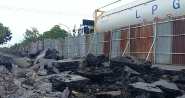 Perbaikan Jembatan Ngaglik 1 Lamongan Dikebut, Target 2 Bulan Kelar