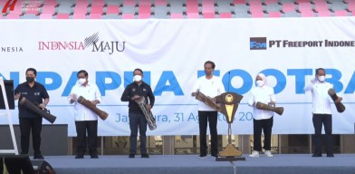 Papua Football Academy Resmi Diluncurkan, Begini Harapan Presiden Jokowi