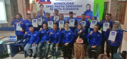 12 Ketua DPAC Demokrat Surabaya Diganti, Berikut Nama-namanya