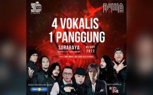 Menanti Konser 30 Tahun Berkarya Dewa19 di Surabaya
