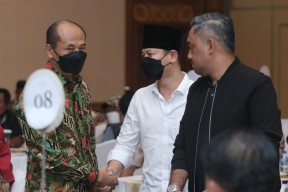 Hadiri Pisah Kenal Kabinda Jatim, Mas Ipin Kenang Penanganan Covid-19
