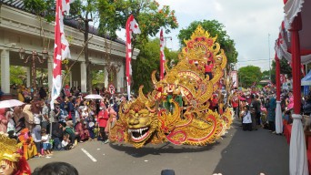 Kemeriahan Megilan Karnaval Lamongan 2022