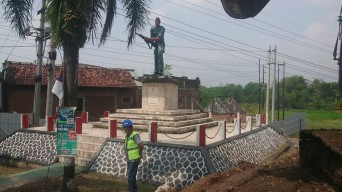 Imbas Pembangunan Jembatan, Monumen Perjuangan di Tulungagung Akan Dipindah