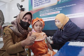BIAN, Pemkot Mojokerto Targetkan 7.600 Anak Ikut Imunisasi