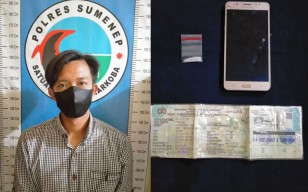 Dihadang Polisi, Pemuda di Sumenep Lemas saat Barang yang Disimpannya Ketahuan