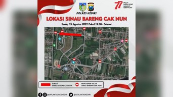 Info Lur! Jelang Sinau Bareng Cak Nun, Ini Rekayasa Pengalihan Arus di SLG