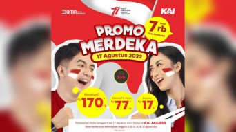 Info Rek! KAI Daop 8 Hadirkan Tarif Promo Merdeka, Cek Harganya