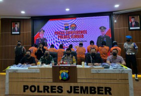 Polisi Tetapkan 9 Tersangka Kerusuhan di Desa Mulyorejo Jember, Ini Motifnya