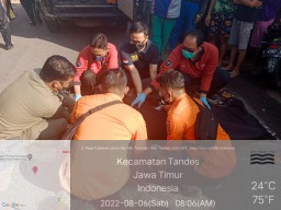 Warga Manukan Kulon Surabaya Tewas Terlindas Truk Tangki Air