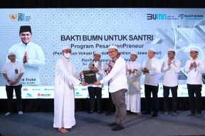 Dukung Pengembangan Potensi Santri, SIG Kick off Program Bakti BUMN