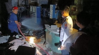 Ruang Bengkel Praktik SMKN 2 Pasuruan Terbakar