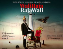 Cak Nun Ekspresikan Indonesia Saat ini Melalui Drama 'WaliRaja RajaWali'