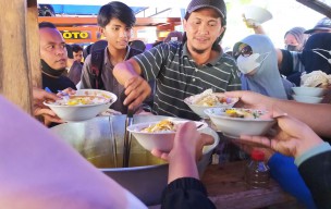 Meriahnya Festival Kuliner Lamongan, 1000 Porsi Makanan Ludes dalam Sekejap