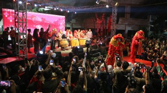 Foto: Meriahnya Launching Wisata Kya-Kya di Kembang Jepun Surabaya