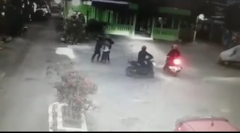Viral Ibu di Kota Malang Lawan Gerombolan Jambret