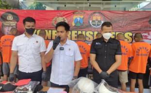 Belasan Pendekar Silat Diringkus Karena Terlibat Pembacokan dan Pengeroyokan