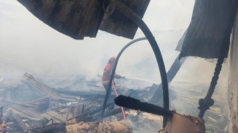Pabrik Furniture Terbakar di Mojokerto, Warga Panik
