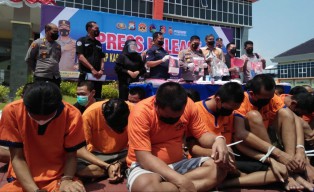 48 Orang Ditangkap Selama Operasi Tumpas Narkoba 2022 di Gresik